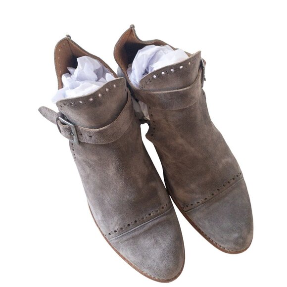 The Office of Angela Scott Mr. Ed Cutout Oxfords SZ 10 EU 40 Brown - Picture 12 of 16